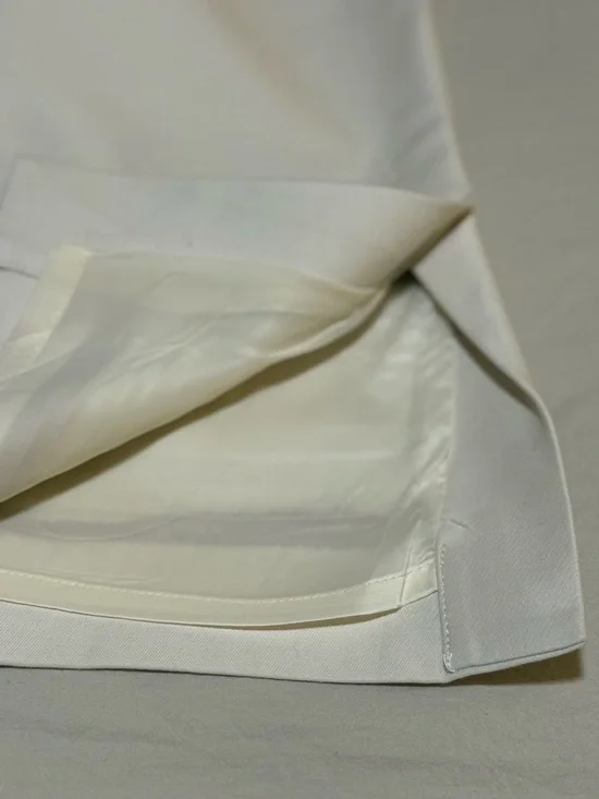 J. Crew Women's White A-Line Skirt - Picture 3 of 4